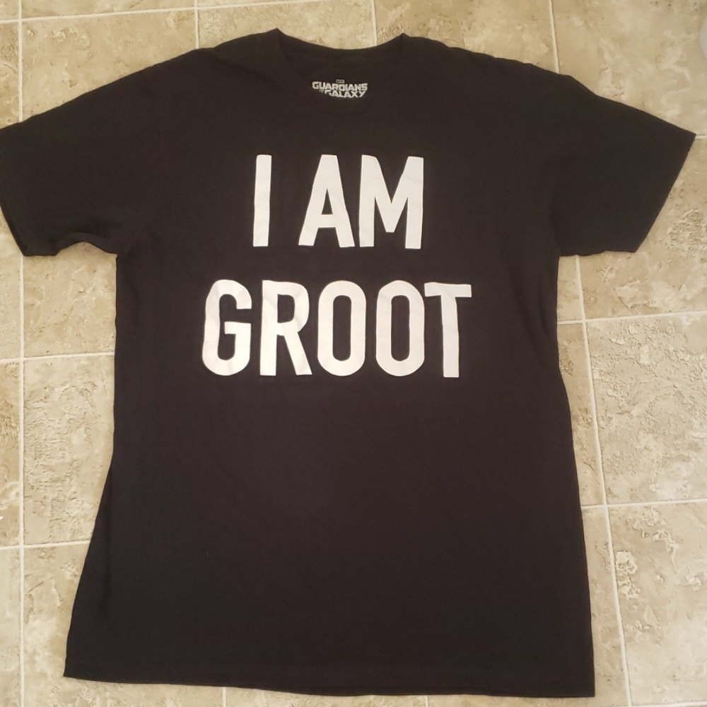 I am groot marvel t-shirt